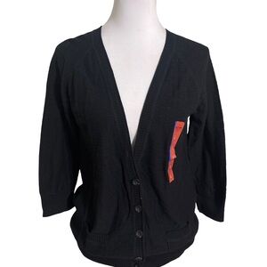 Mossimo Supply Co. Black Knit Cardigan